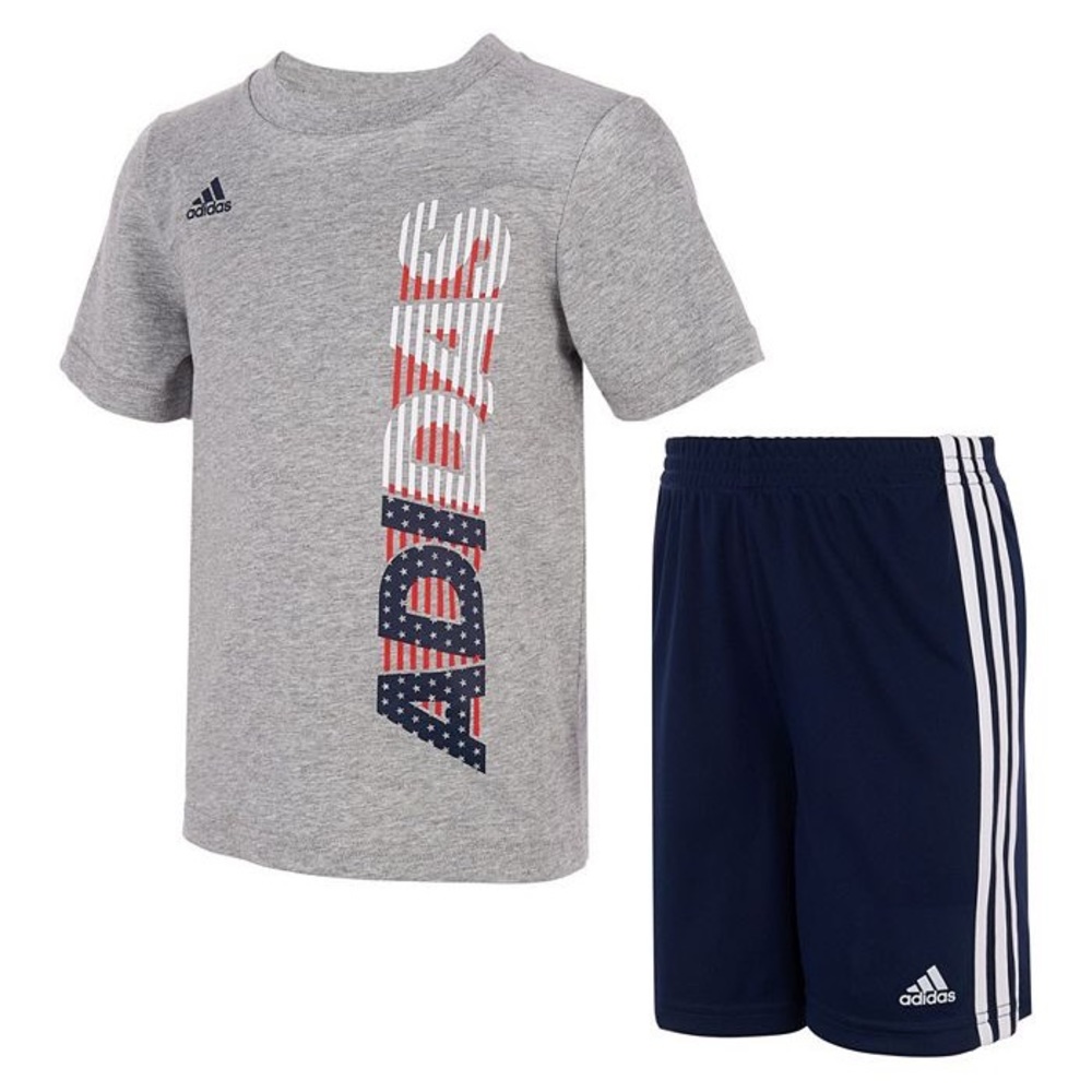 12M Baby Boy Adidas Short Set